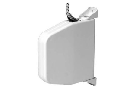 Selve Koordopwinder - incl 6,5 meter koord zwart/wit 