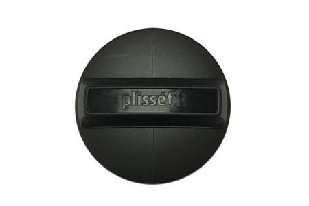 Plisse sluiting ZWART 10 stuks