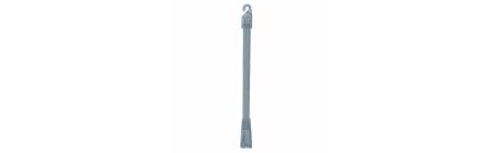 Tuimelstang jaloezie transparant 100 cm