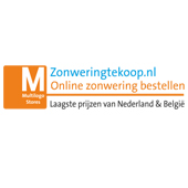  Zonweringsbuis prop met asgat 12mm 